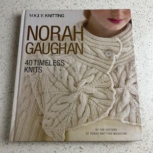 Vogue Knitting  Book Norah Gaughan Chunky Bulky 40 Patterns to Knit Hard Cover